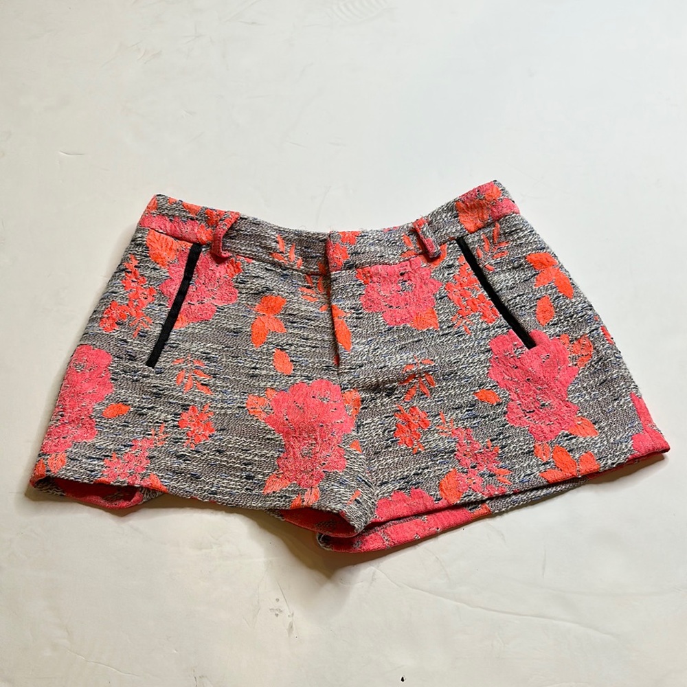 Anthropologie Nomad Morgan Carper Boho Shorts Size 6